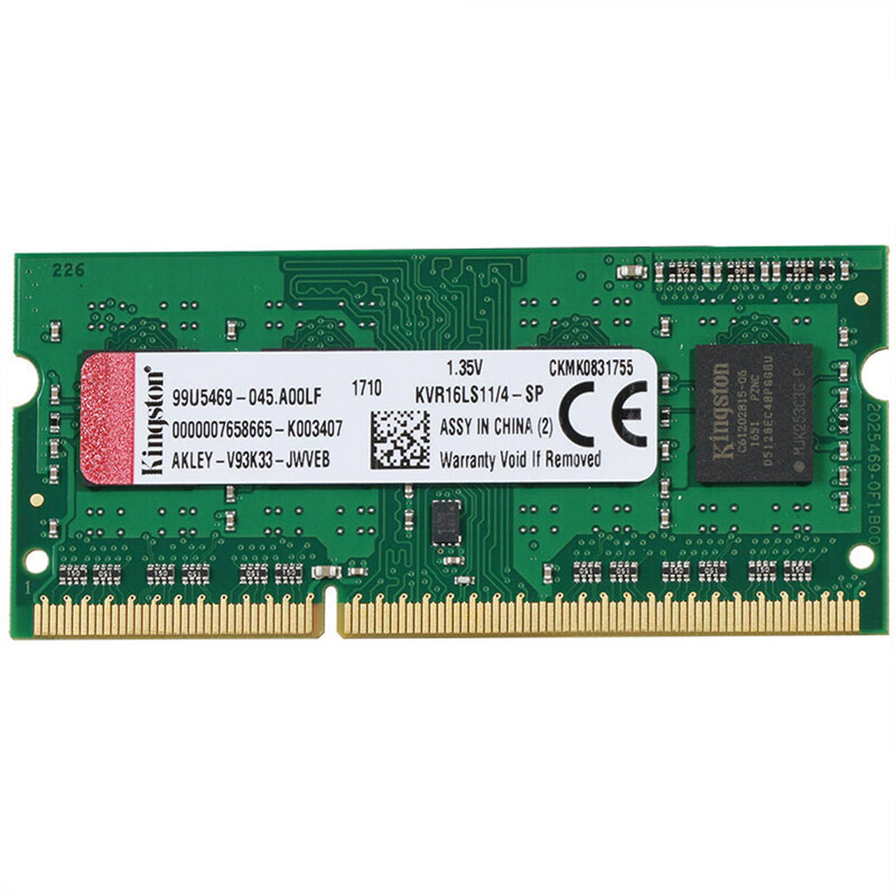 金士顿(kingston)ddr4 4g/2666 笔记本内存 - 统万城