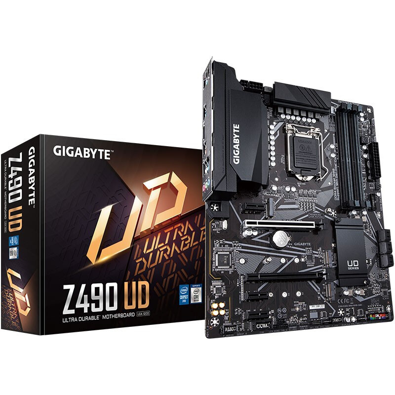 技嘉(gigabyte)z490-ud 主板 盒装